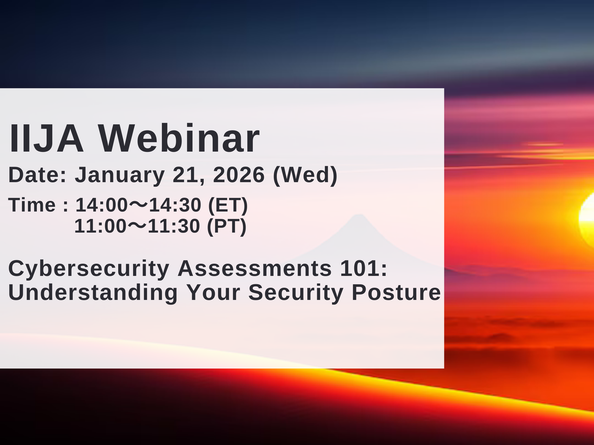 IIJA Webinar